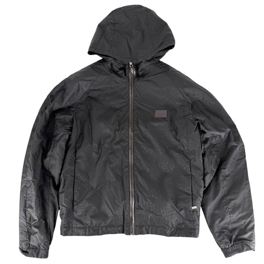 Berluti ベルルッティ アウター スクリット B-Way アパレル 服 46 ブラック 黒 秋 冬 ナイロン メンズ【中古品】