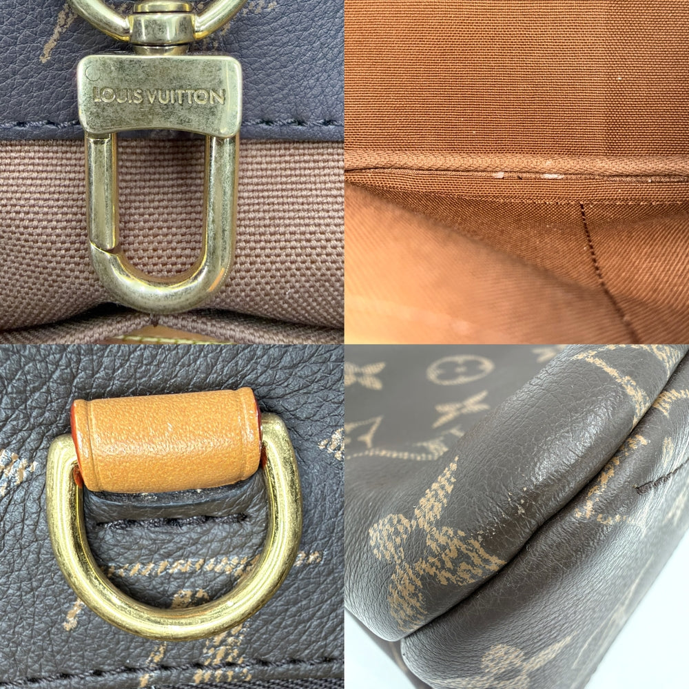 LOUIS VUITTON ルイヴィトン 2WAY モノグラム ハンドバッグ ショルダーバッグ ショッピングバッグ M27019 モノグラムキャンバス ブラウン 茶 ゴールド金具 レディース【中古品】