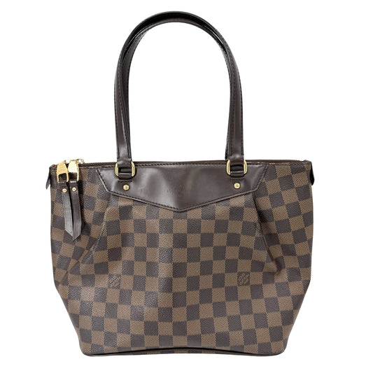 LOUIS VUITTON ルイヴィトン トートバッグ ダミエ ウェストミンスターPM ハンドバッグ N41102 ダミエキャンバス ゴールド金具 レディース【中古品】
