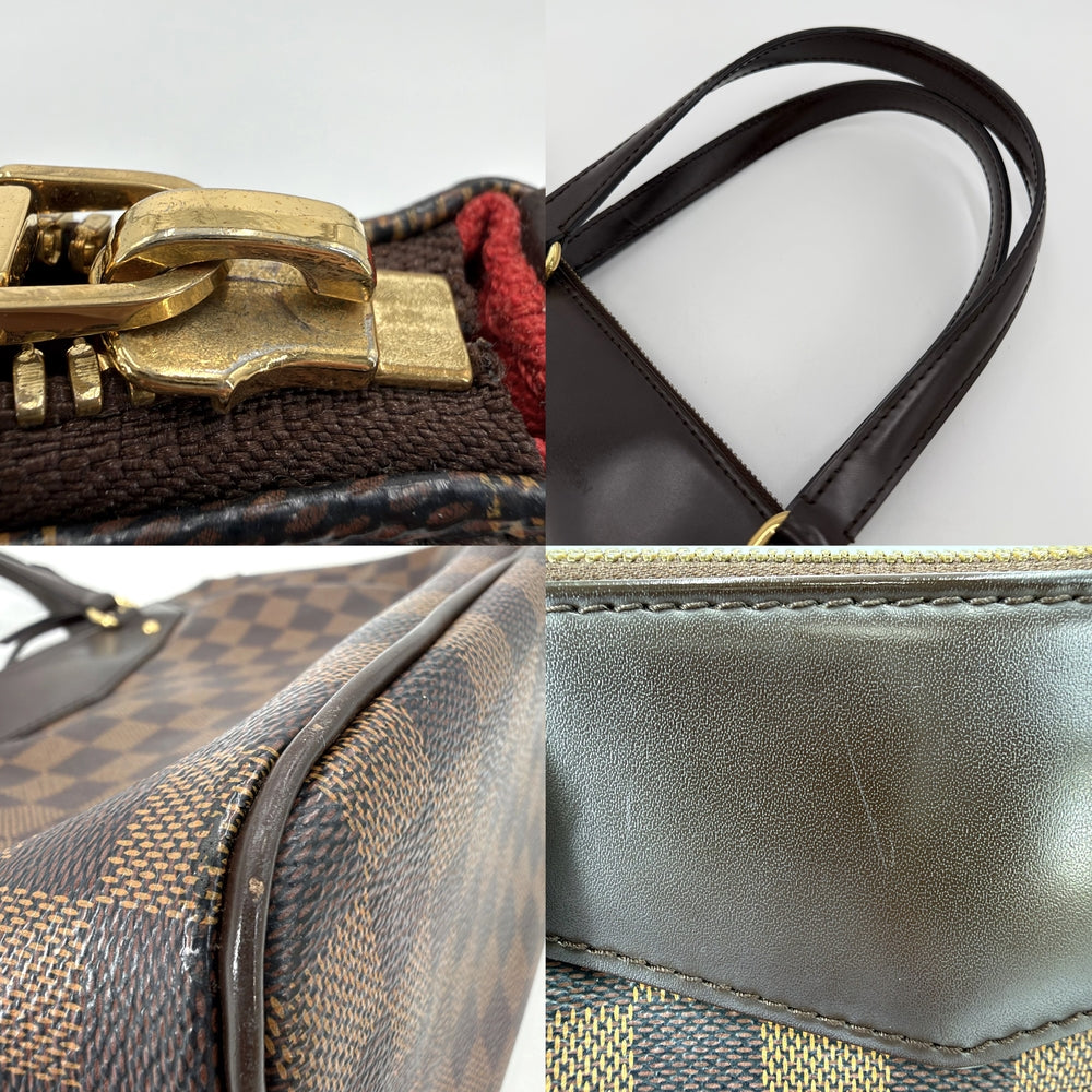 LOUIS VUITTON ルイヴィトン トートバッグ ダミエ ウェストミンスターPM ハンドバッグ N41102 ダミエキャンバス ゴールド金具 レディース【中古品】