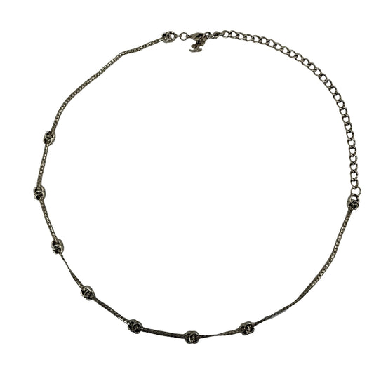 CHANEL シャネル ネックレス ココマーク チョーカー A24B レディース 約14.5g 2024年【中古品】