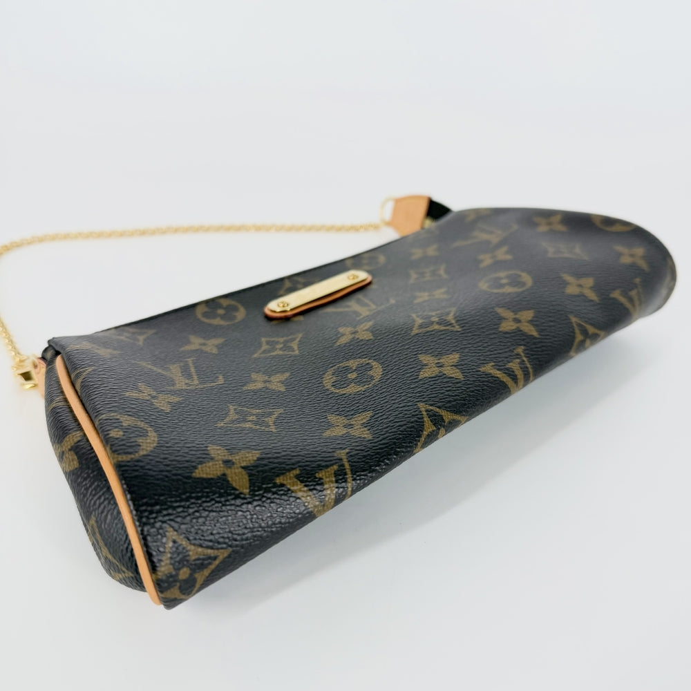 LOUIS VUITTON ルイヴィトン 2WAY エヴァ ハンドバッグ ショルダーバッグ かばん 鞄 M95567 モノグラムキャンバス ブラウン 茶 ゴールド金具 レディース【中古品】