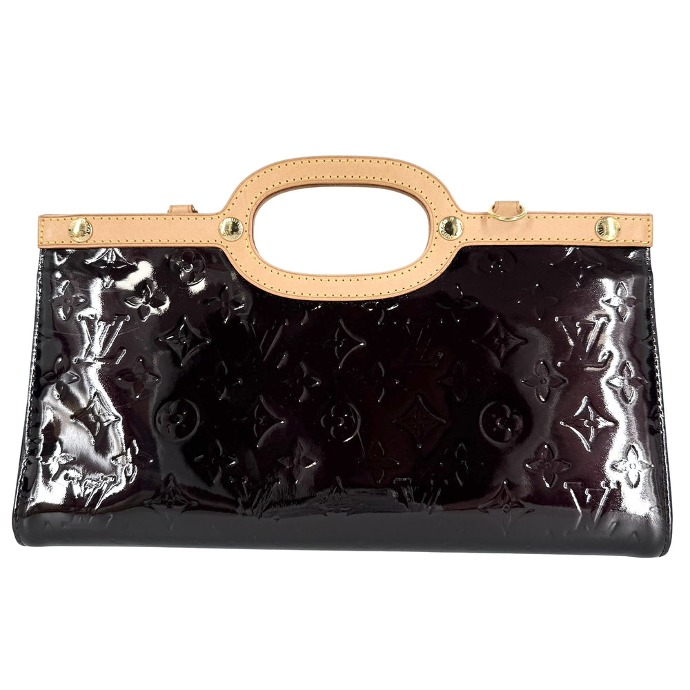 LOUIS VUITTON ルイヴィトン 2WAY ロクスバリードライブ ショルダーバッグ ハンドバッグ パープル かばん 鞄 M91995 モノグラムヴェルニ アマラント ゴールド金具 レディース【中古品】