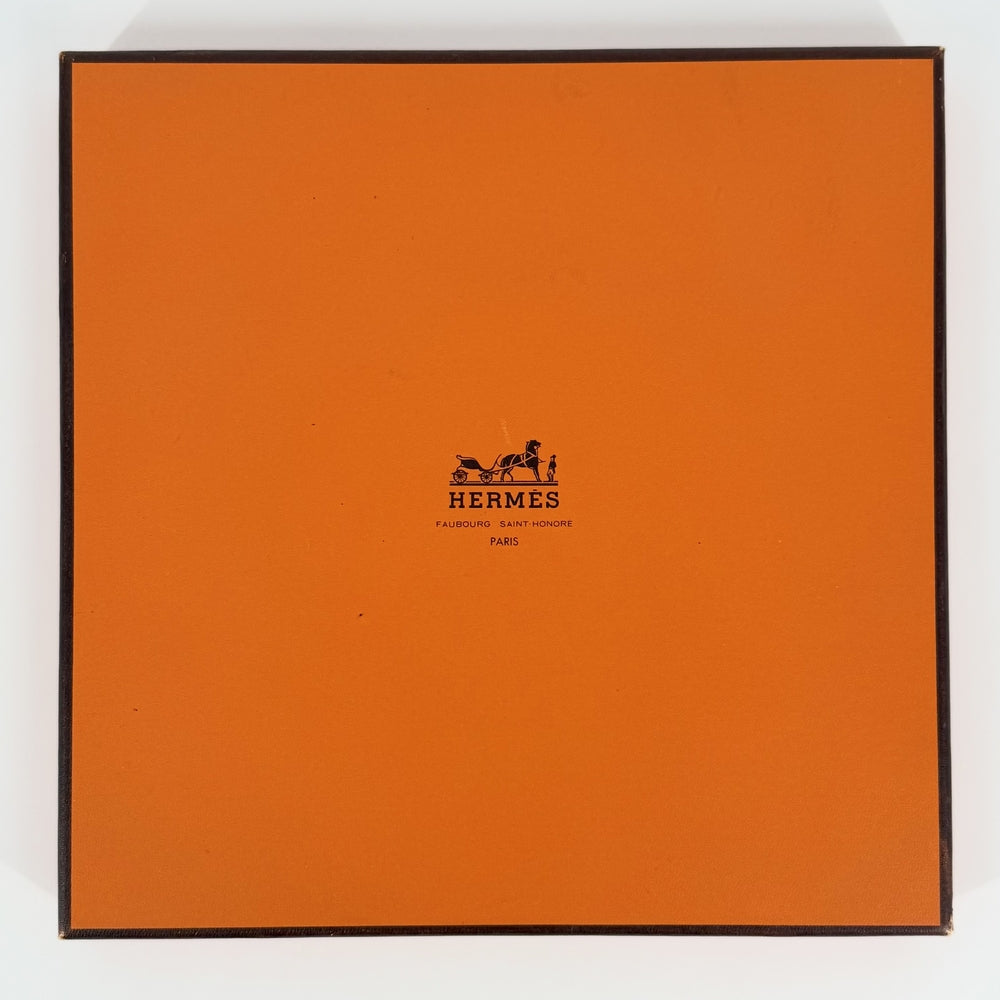 HERMES エルメス スカーフ カレ90 LES BALLETS RUSSES ロシアバレエ ファッションアイテム シルク オレンジ ベージュ レディース【中古品】
