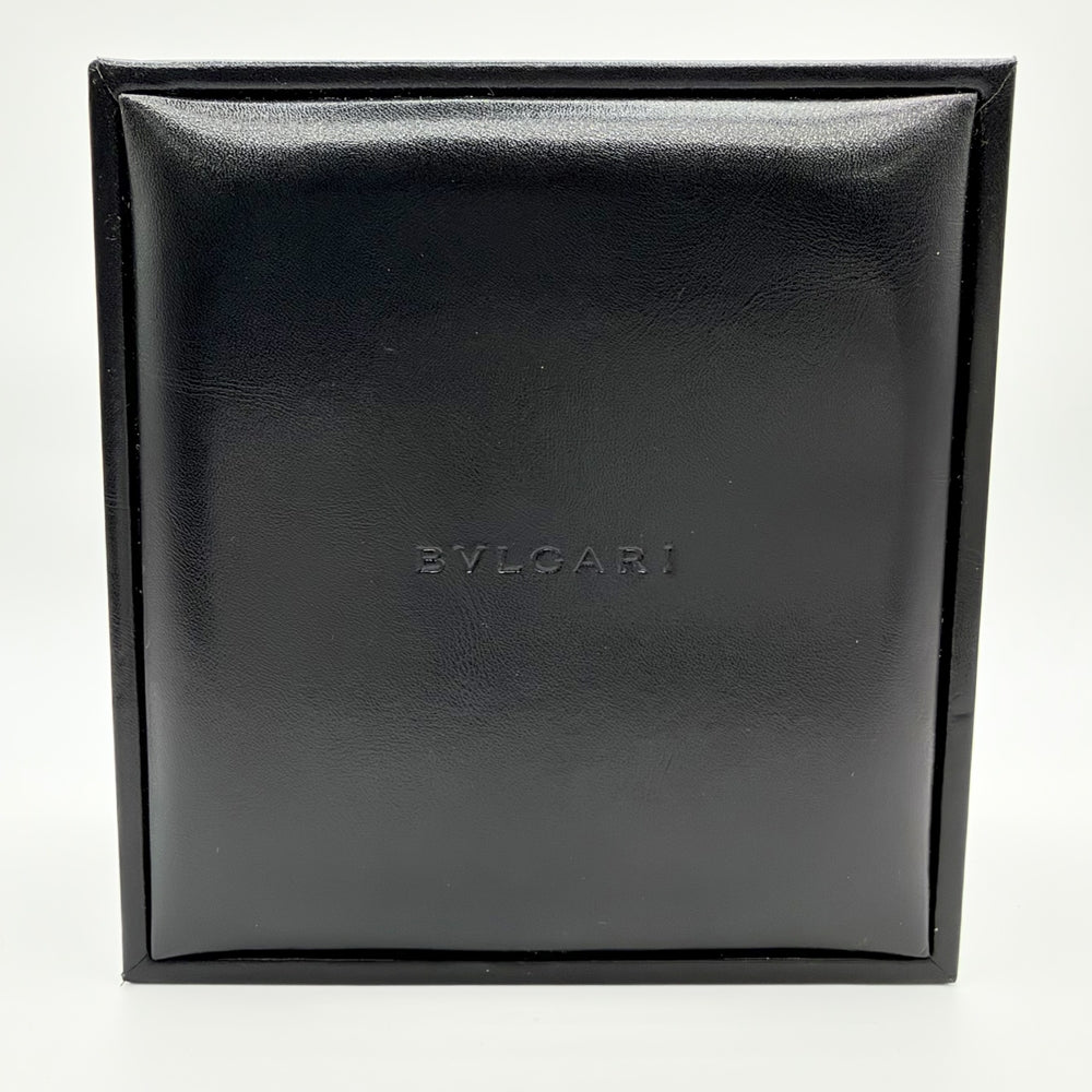 BVLGARI ブルガリ ブレスレット レザーチョーカー ジュエリー アクセサリー Au750 YG 18金 K18イエローゴールド ブラウン 茶 レディース 約13.2g【中古品】