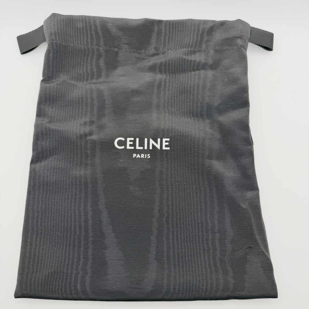CELINE セリーヌ ベルト スモール トリオンフ ファッションアイテム レザー ブラック 黒 ゴールド金具 レディース【中古品】