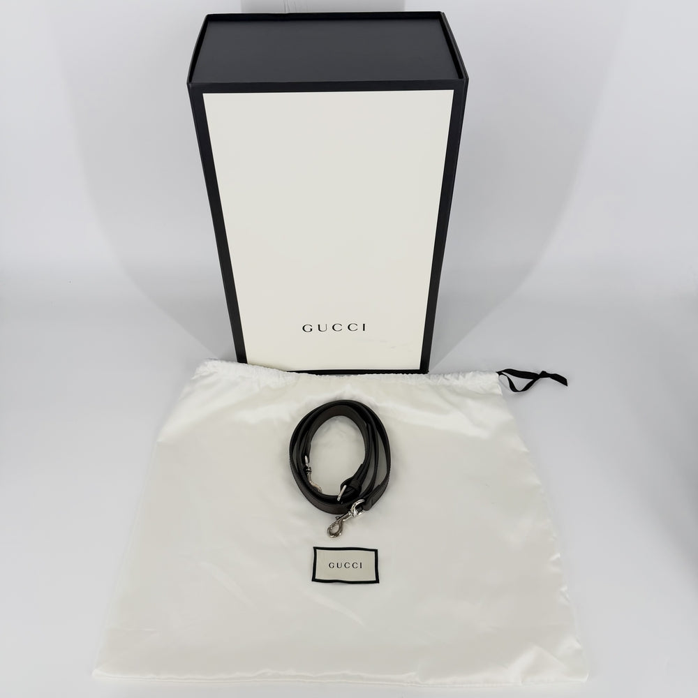 GUCCI グッチ 2WAY ハンドバッグ ショルダーバッグ 429019 GGスプリームキャンバス レザー ベージュ ブラウン 茶 シルバー金具 レディース【中古品】