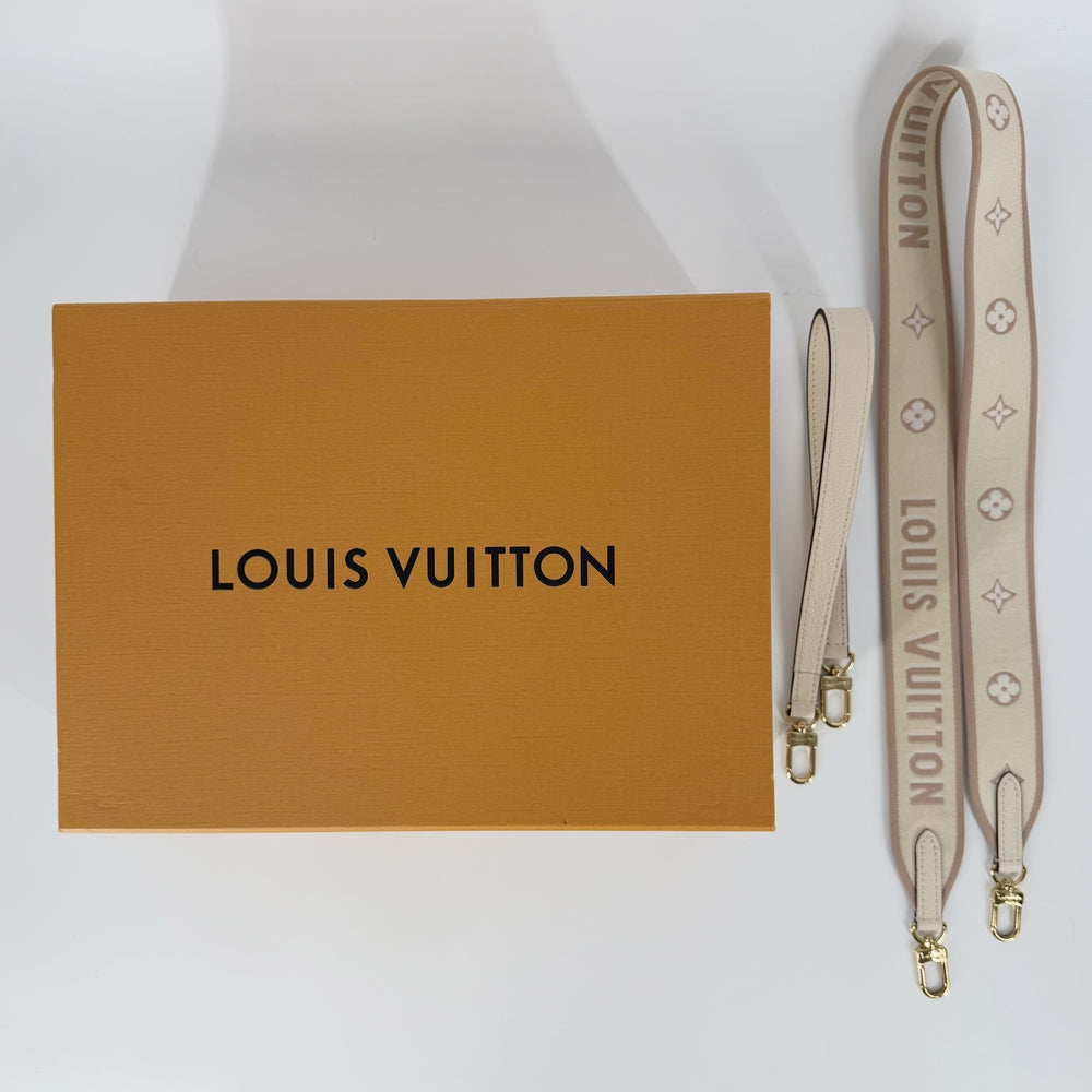 LOUIS VUITTON ルイヴィトン 2WAY ディアヌ ハンドバッグ ショルダーバッグ モノグラムアンプラント M46388 レザー アイボリー ゴールド金具 レディース【中古品】