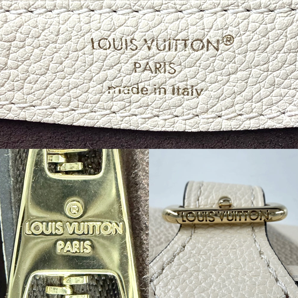 LOUIS VUITTON ルイヴィトン 2WAY ディアヌ ハンドバッグ ショルダーバッグ モノグラムアンプラント M46388 レザー アイボリー ゴールド金具 レディース【中古品】