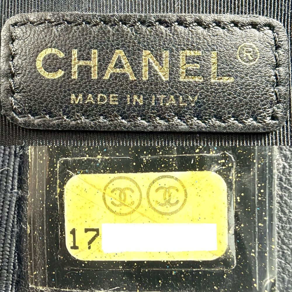 CHANEL シャネル トートバッグ ココマーク エグゼクティブトート ハンドバッグ レザー ブラック 黒 ゴールド金具 レディース【中古品】