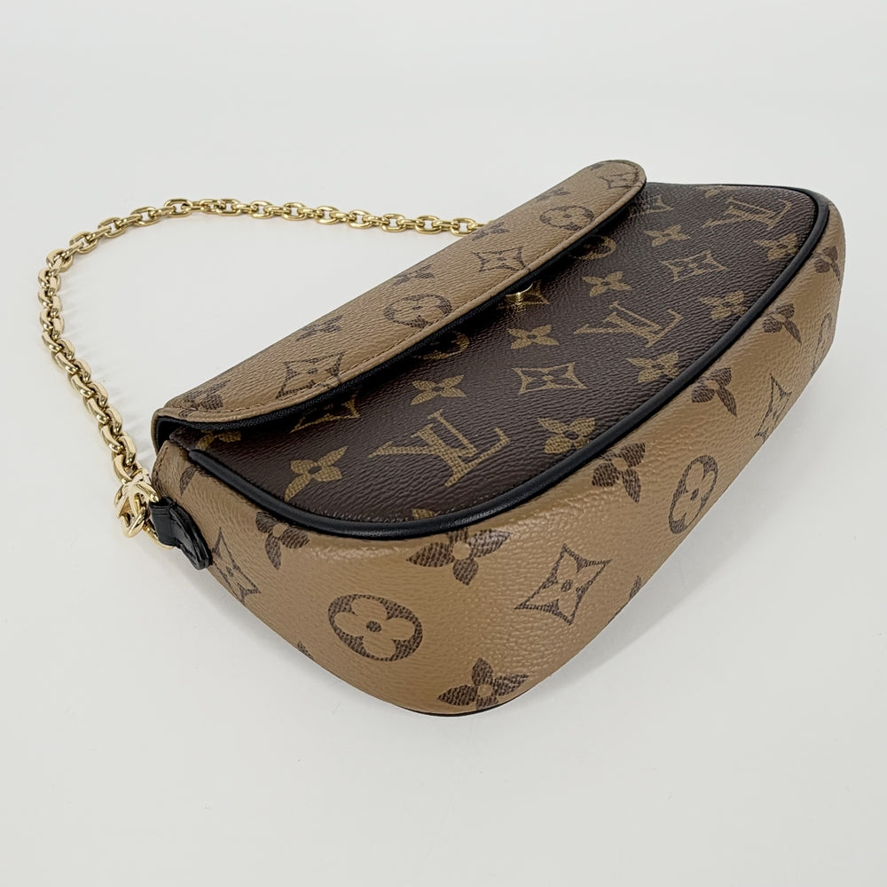 LOUIS VUITTON ルイヴィトン 2WAY モノグラム ウォレットオンチェーンアイビー ハンドバッグ ショルダーバッグ モノグラム・リバース M26587 モノグラムキャンバス ブラウン 茶 ゴールド金具 レディース【中古品】