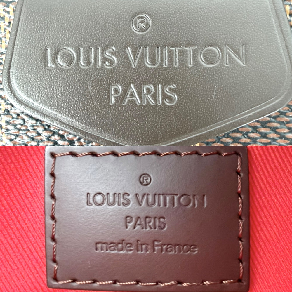 LOUIS VUITTON ルイヴィトン ハンドバッグ ダミエ・エベヌ グレースフル PM ワンショルダー N44044 ダミエキャンバス ブラウン 茶 ゴールド金具 レディース【中古品】