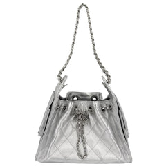 CHANEL シャネル ハンドバッグ チェーンショルダーバッグ ココマーク 鞄 かばん キャビアスキン シルバー シルバー金具 レディース【中古品】