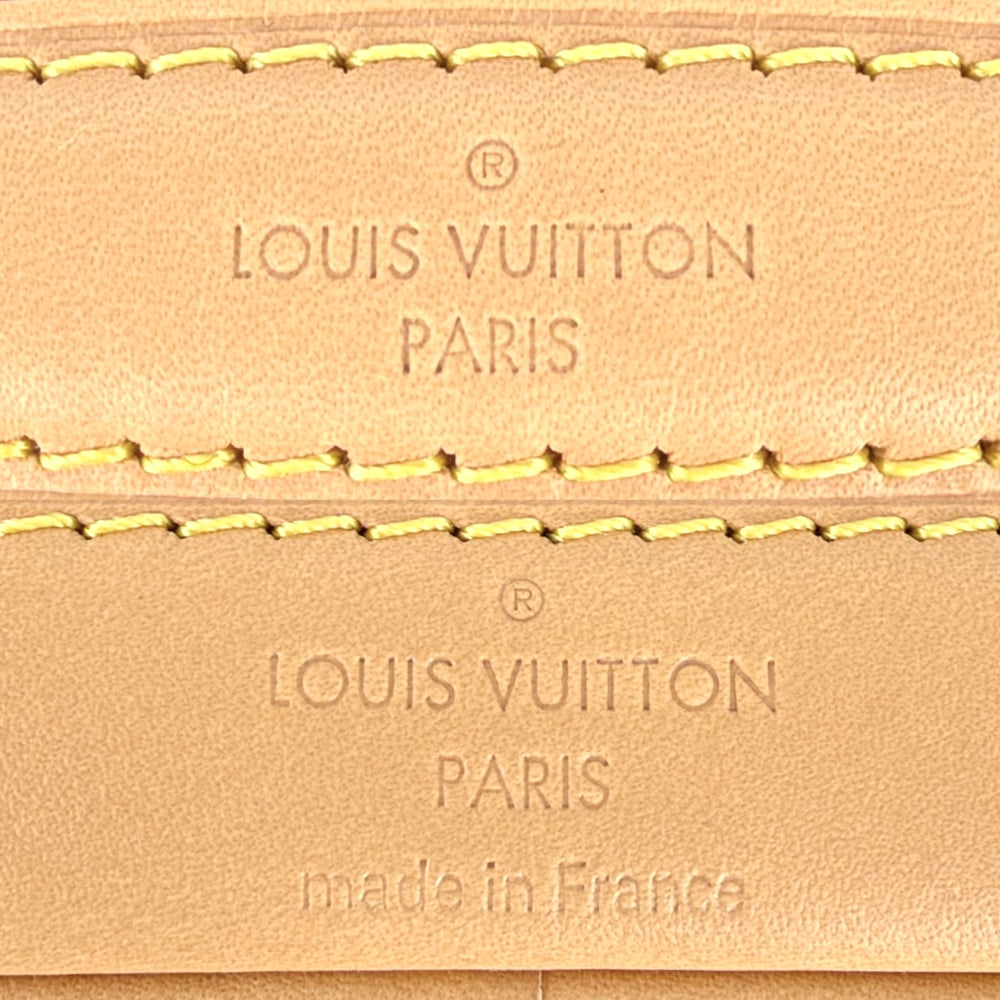 LOUIS VUITTON ルイヴィトン 2WAY ナノノエ ショルダーバッグ ハンドバッグ モノグラムキャンバス M81266 PVCコーティングキャンバス レザー ブラウン 茶 ゴールド金具 レディース【中古品】