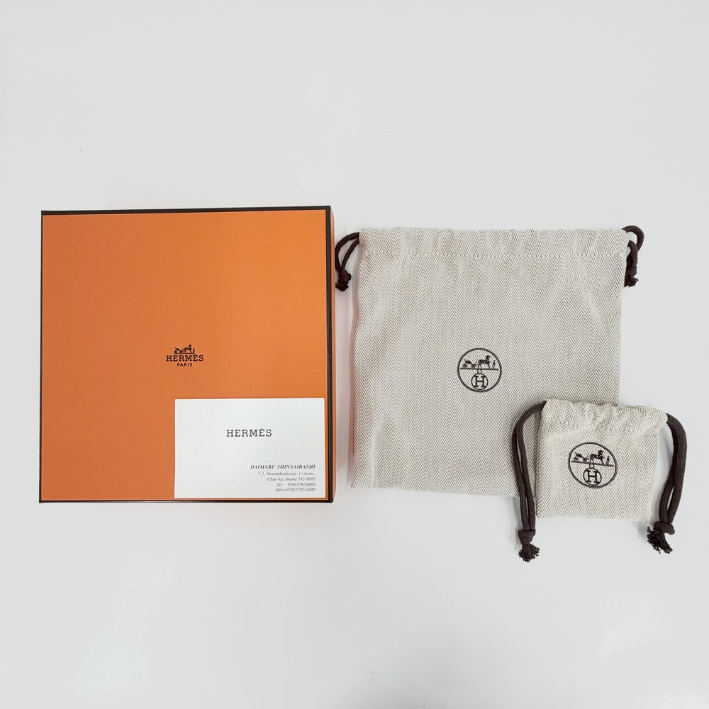 HERMES エルメス ベルト コンスタンス リバーシブル ファッションアイテム 95サイズ 小物 W刻印 レザー ブラック 黒 ブラウン 茶 シルバー金具 レディース 2024年【中古品】