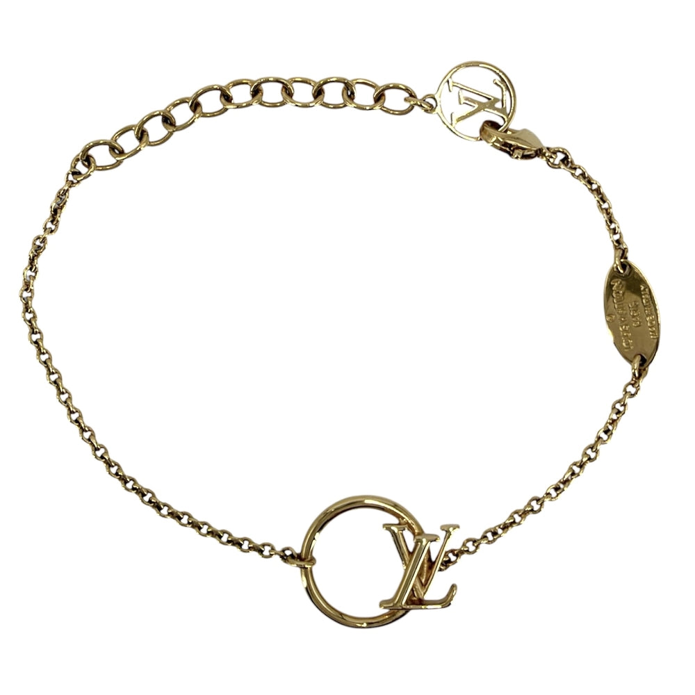 LOUIS VUITTON ルイヴィトン ブレスレット ブラスレ エクリプス アクセサリー 真鍮 M00761 レディース 約3.6g【中古品】
