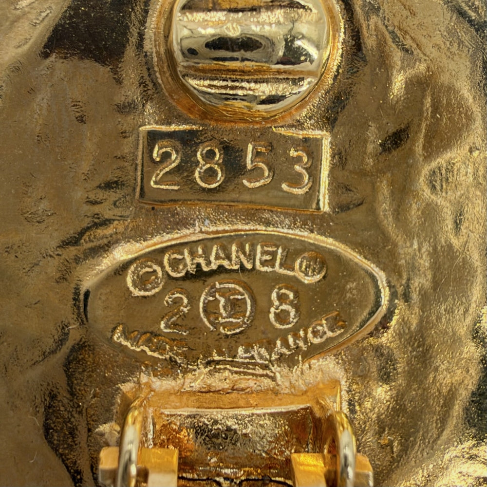 CHANEL シャネル イヤリング ココマーク ヴィンテージ アクセサリー GP 28 ゴールド レディース 約23.8g 1993年【中古品】