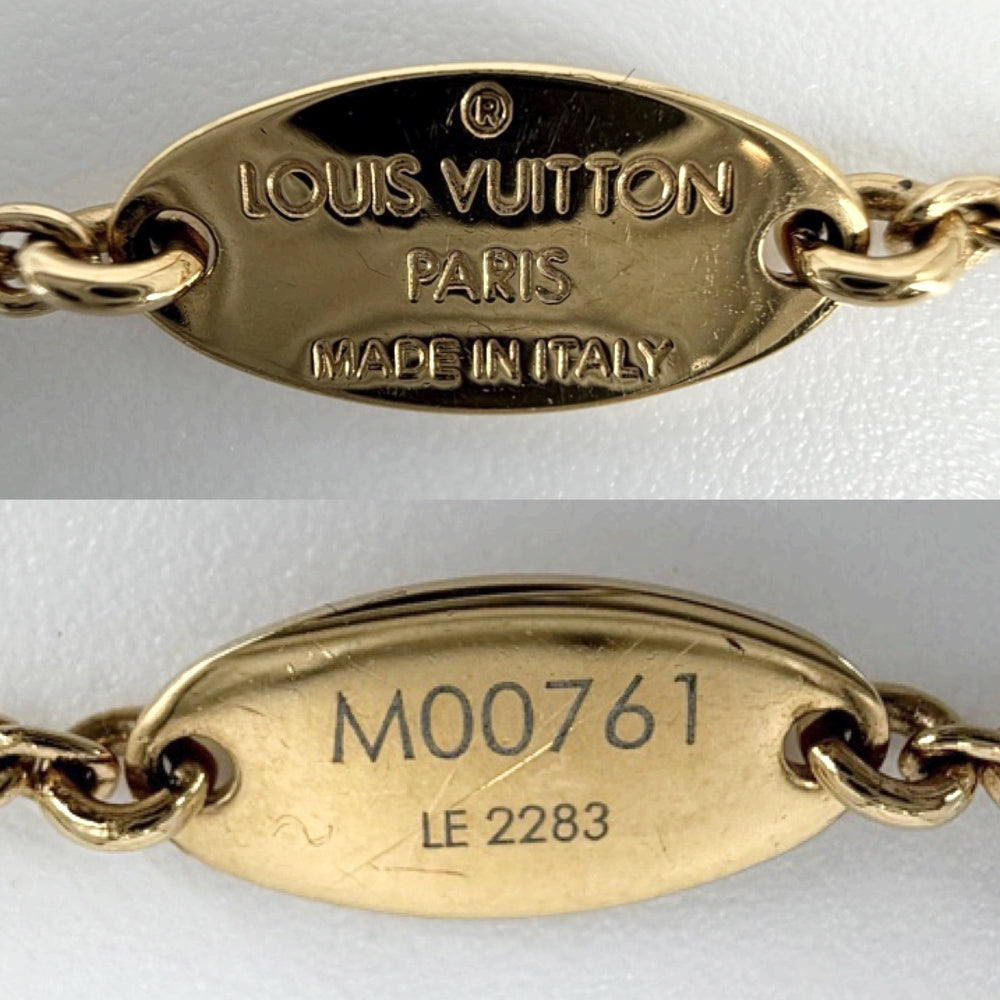 LOUIS VUITTON ルイヴィトン ブレスレット ブラスレ エクリプス アクセサリー 真鍮 M00761 レディース 約3.6g【中古品】