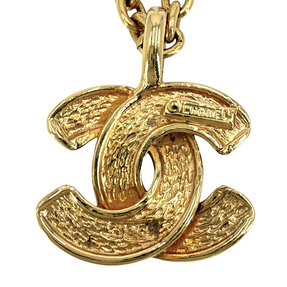 CHANEL シャネル ネックレス ココマーク アクセサリー GP レディース 約25.6g【中古品】