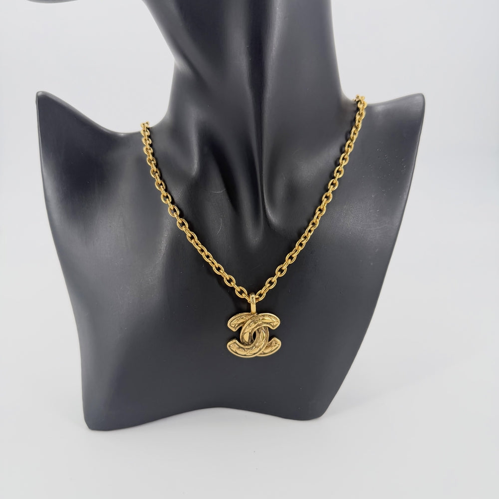 CHANEL シャネル ネックレス ココマーク アクセサリー GP レディース 約25.6g【中古品】