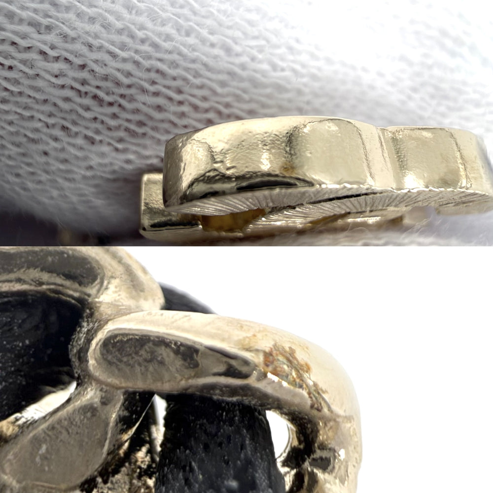 CHANEL シャネル ピアス ココマーク アクセサリー GP パール B21B レディース 約12.6g 2021年【中古品】