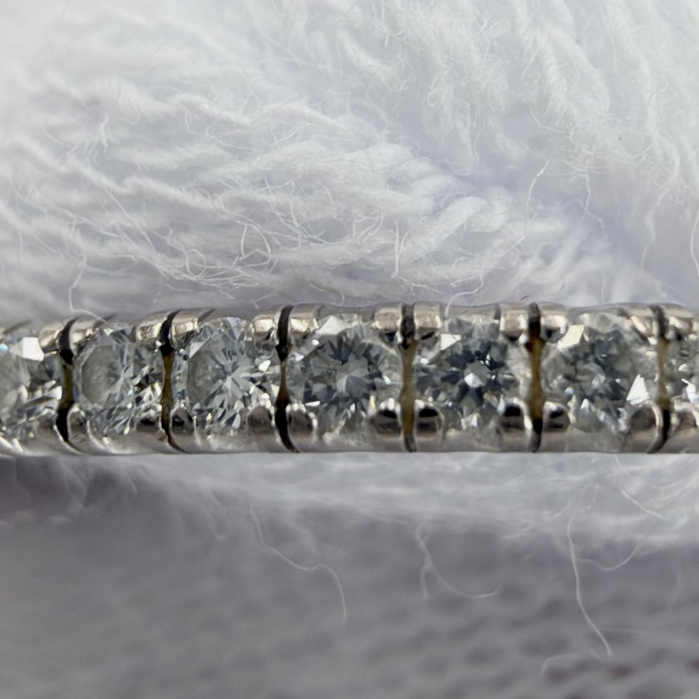 CARTIER カルティエ 指輪 エタンセル リング ジュエリー アクセサリー 51サイズ 18金WG K18ホワイトゴールド ダイヤモンド 約10.5号 ユニセックス 約1.3g【中古品】