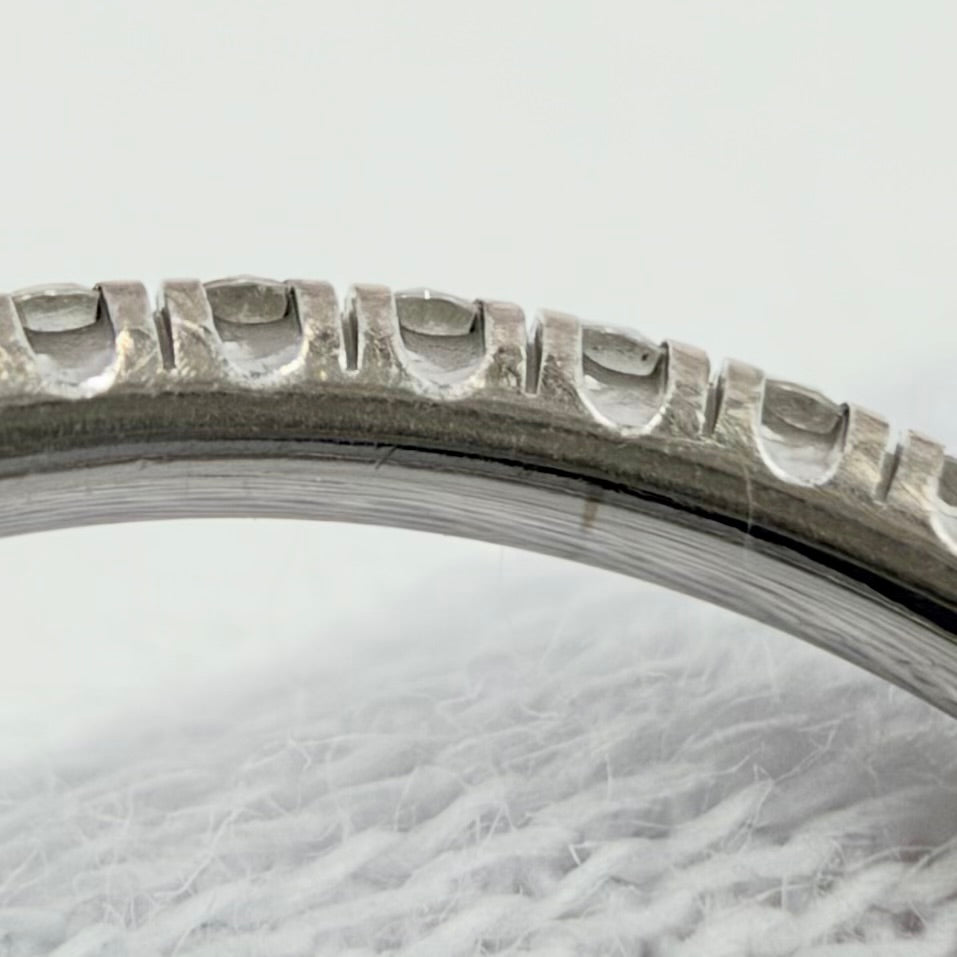 CARTIER カルティエ 指輪 エタンセル リング ジュエリー アクセサリー 51サイズ 18金WG K18ホワイトゴールド ダイヤモンド 約10.5号 ユニセックス 約1.3g【中古品】