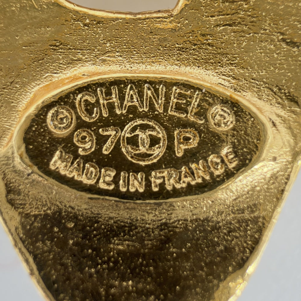 CHANEL シャネル ブローチ ココマーク アクセサリー ヴィンテージ GP 97P ゴールド レディース 約27.2g 1997年【中古品】