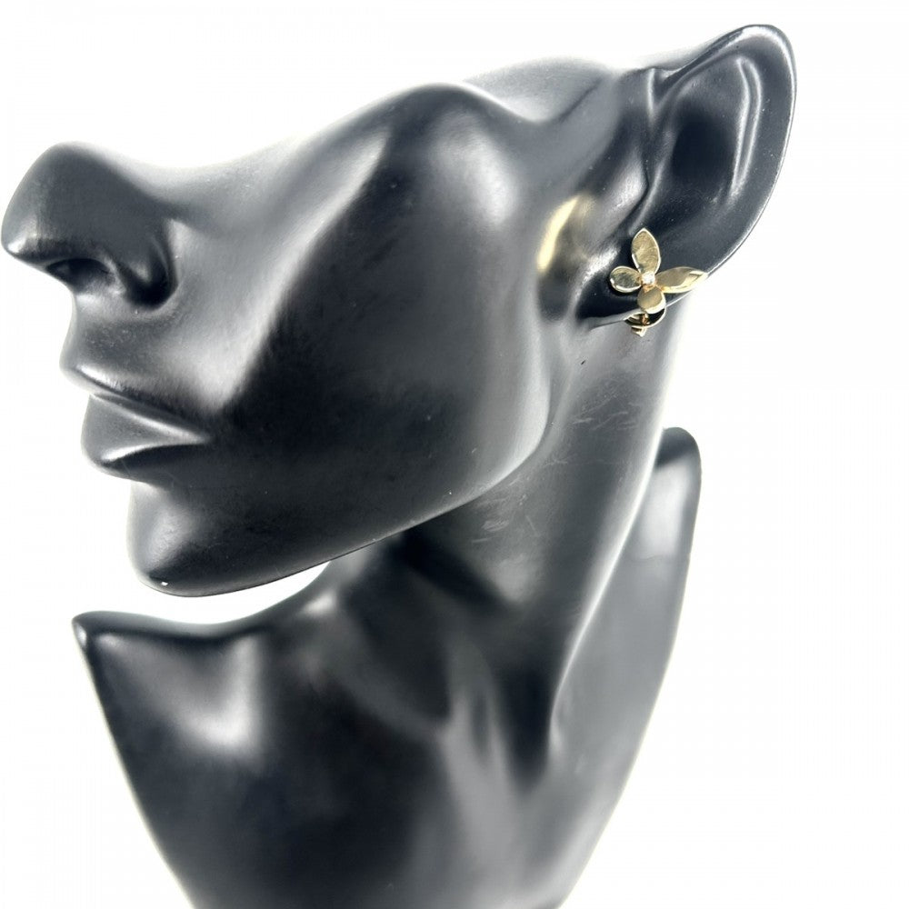 GRAFF グラフ ピアス ミニバタフライ スタッドピアス ジュエリー アクセサリー 750 18金 K18イエローゴールド ダイヤモンド0.08ct レディース 約5.8g【中古品】