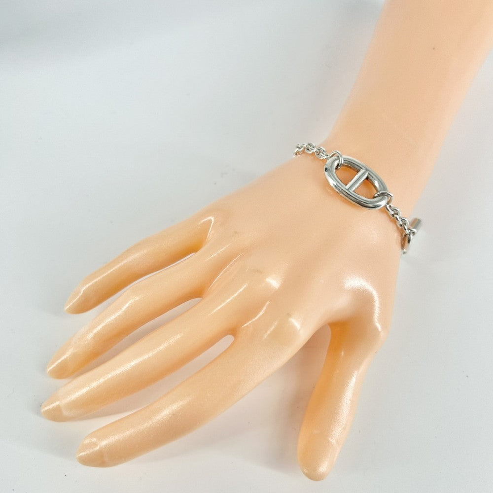 【開店SALE】 HERMES エルメス ブレスレット シェーヌダンクル ファランドールST アクセサリー ジュエリー メンズ レディース シルバー925 ユニセックス 約24.9g【中古品】