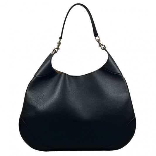 【開店SALE】 GUCCI グッチ ハンドバッグ グッチB ミディアム 820167 レザー ブラック 黒 ゴールド金具 レディース【中古品】