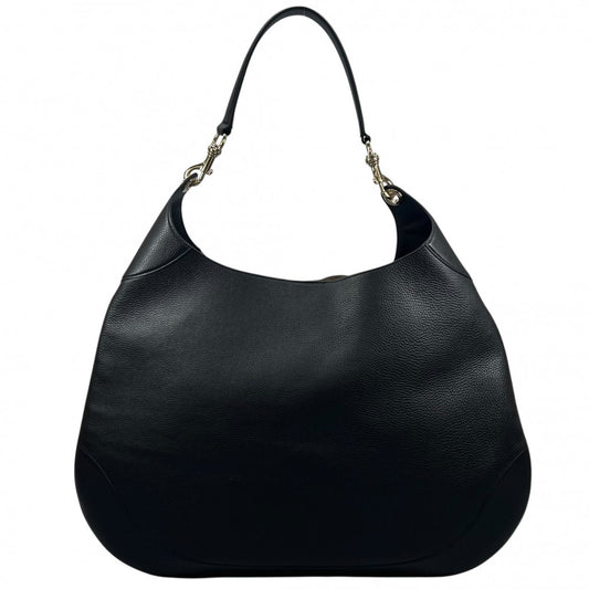 【開店SALE】 GUCCI グッチ ハンドバッグ グッチB ミディアム 820167 レザー ブラック 黒 ゴールド金具 レディース【中古品】