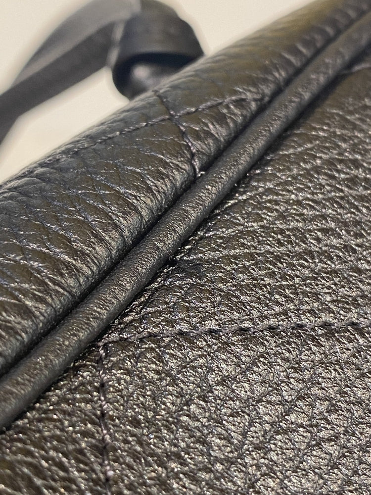 CHANEL シャネル トートバッグ スモール ショッピングバッグ ココマーク グレインド カーフスキン ブラック 黒 ゴールド金具 レディース【中古品】